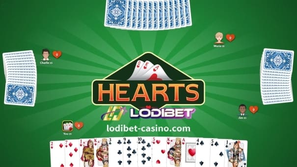 Una, nilalaro ang classic hearts card game na may iisang deck ng 52 card at 4 na manlalaro
