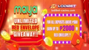 LODIBET-Maya hanggang ₱2000 red envelope ! !