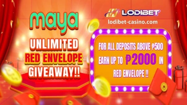 LODIBET-Maya hanggang ₱2000 red envelope ! !