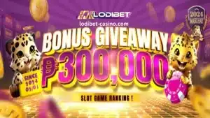 LODIBET WIN YEAR MO ! ₱300000 BONUS GIVEAWAY!!